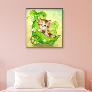 Little Cat 30x30cm(canvas) full round drill diamond painting