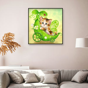 Little Cat 30x30cm(canvas) full round drill diamond painting