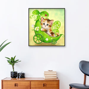 Little Cat 30x30cm(canvas) full round drill diamond painting