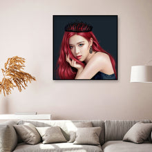 Load image into Gallery viewer, BLACKPINK 30x30cm(canvas) full round drill diamond painting
