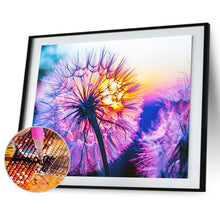 Load image into Gallery viewer, Dandelion 40x30cm(canvas) full round drill diamond painting
