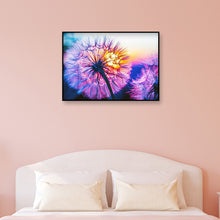 Load image into Gallery viewer, Dandelion 40x30cm(canvas) full round drill diamond painting
