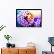 Load image into Gallery viewer, Dandelion 40x30cm(canvas) full round drill diamond painting
