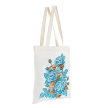 Load image into Gallery viewer, DIY Diamond Painting Handbag Reusable Shoulder Shopping Tote (BB008 Flower)
