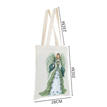 Load image into Gallery viewer, DIY Diamond Painting Handbag Reusable Shopping Tote (BB001 Lady Angel)
