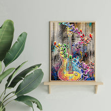 Load image into Gallery viewer, Guitar 30x40cm(canvas) partial special shaped drill diamond painting
