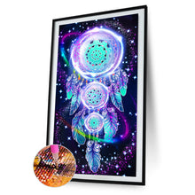 Load image into Gallery viewer, Dreamcatcher 30x60cm(canvas) partial special shaped drill diamond painting
