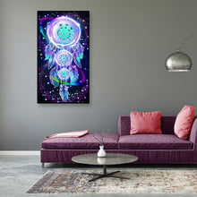 Load image into Gallery viewer, Dreamcatcher 30x60cm(canvas) partial special shaped drill diamond painting
