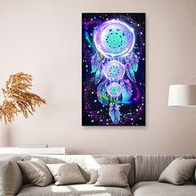 Load image into Gallery viewer, Dreamcatcher 30x60cm(canvas) partial special shaped drill diamond painting
