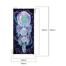 Load image into Gallery viewer, Dreamcatcher 30x60cm(canvas) partial special shaped drill diamond painting
