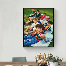 Load image into Gallery viewer, EXO 30x40cm(canvas) full round drill diamond painting
