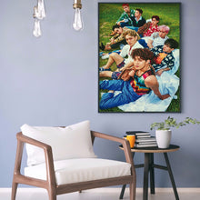 Load image into Gallery viewer, EXO 30x40cm(canvas) full round drill diamond painting
