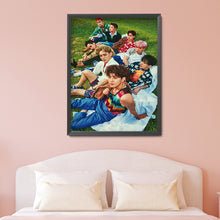 Load image into Gallery viewer, EXO 30x40cm(canvas) full round drill diamond painting
