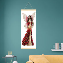 Load image into Gallery viewer, Noble Lady 20x50cm(canvas) partial special shaped drill hanging diamond painting
