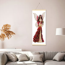 Load image into Gallery viewer, Noble Lady 20x50cm(canvas) partial special shaped drill hanging diamond painting
