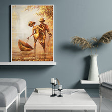 Load image into Gallery viewer, Couple Model 30x40cm(canvas) full round drill diamond painting

