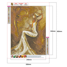 Load image into Gallery viewer, Couple Model 30x40cm(canvas) full round drill diamond painting
