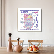 Load image into Gallery viewer, Dessert Cup 40x40cm(canvas) full round drill diamond painting
