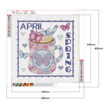 Load image into Gallery viewer, Dessert Cup 40x40cm(canvas) full round drill diamond painting
