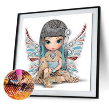 Load image into Gallery viewer, Big Eyes Doll 30x30cm(canvas) partial special shaped drill diamond painting
