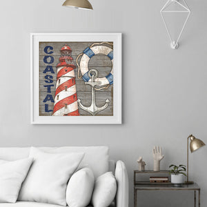 Lighthouse Spear 30x30cm(canvas) full round drill diamond painting