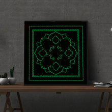 Load image into Gallery viewer, Luminous Flowers 30x30cm(canvas) partial special shaped drill diamond painting
