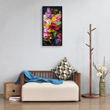 Load image into Gallery viewer, Flowers 40x80cm(canvas) full round drill diamond painting
