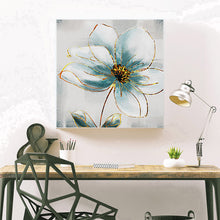 Load image into Gallery viewer, Lotus 30x30cm(canvas) full round drill diamond painting
