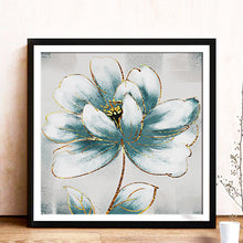 Load image into Gallery viewer, Lotus 30x30cm(canvas) full round drill diamond painting
