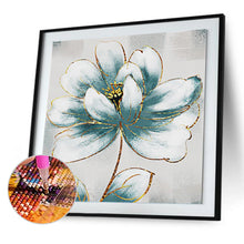 Load image into Gallery viewer, Lotus 30x30cm(canvas) full round drill diamond painting
