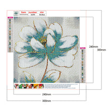 Load image into Gallery viewer, Lotus 30x30cm(canvas) full round drill diamond painting
