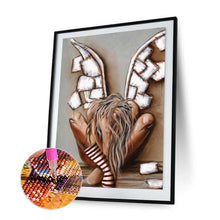 Load image into Gallery viewer, Angel Fairy 30x40cm(canvas) full round drill diamond painting
