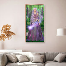 Load image into Gallery viewer, Modern Beauty Dress 30x60cm(canvas) full round drill diamond painting
