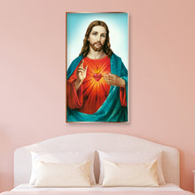 Load image into Gallery viewer, Jesus 40x70cm(canvas) full round drill diamond painting
