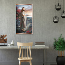 Load image into Gallery viewer, Jesus 40x70cm(canvas) full round drill diamond painting
