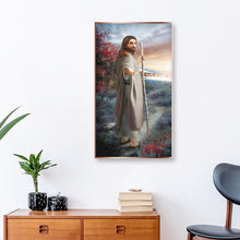 Load image into Gallery viewer, Jesus 40x70cm(canvas) full round drill diamond painting
