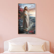 Load image into Gallery viewer, Jesus 40x70cm(canvas) full round drill diamond painting
