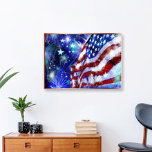 Load image into Gallery viewer, Festival Independence Day 40x30cm(canvas) full round Drill diamond painting
