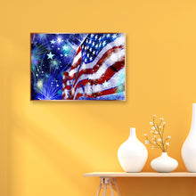 Load image into Gallery viewer, Festival Independence Day 40x30cm(canvas) full round Drill diamond painting
