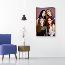 Load image into Gallery viewer, Blackpink 30x40cm(canvas) full round Drill diamond painting
