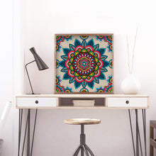 Load image into Gallery viewer, Mandala 30x30cm(canvas) partial special shaped drill diamond painting
