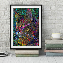 Load image into Gallery viewer, Colorful Animals 30x40cm(canvas) full round drill diamond painting
