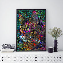 Load image into Gallery viewer, Colorful Animals 30x40cm(canvas) full round drill diamond painting
