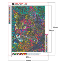 Load image into Gallery viewer, Colorful Animals 30x40cm(canvas) full round drill diamond painting
