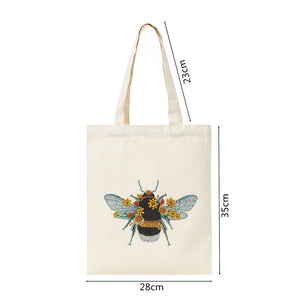 DIY Bee Diamond Painting Shopping Tote Bags Mosaic Kit Art Drawing (BB013)