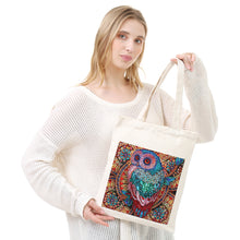 Load image into Gallery viewer, DIY Owl Diamond Painting Shopping Tote Bags Mosaic Kit Art Drawing (BB015)
