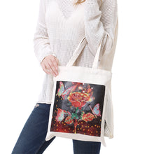 Load image into Gallery viewer, DIY Rose Diamond Painting Shopping Tote Bags Mosaic Kit Art Drawing (BB020)
