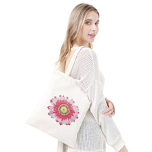 Load image into Gallery viewer, DIY Flower Diamond Painting Shopping Tote Bags Mosaic Kit Drawing (BB021)
