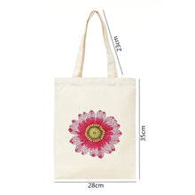 Load image into Gallery viewer, DIY Flower Diamond Painting Shopping Tote Bags Mosaic Kit Drawing (BB021)
