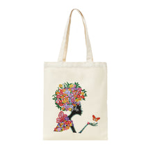 Load image into Gallery viewer, DIY Beauty Diamond Painting Shopping Tote Bags Mosaic Kit Drawing (BB022)
